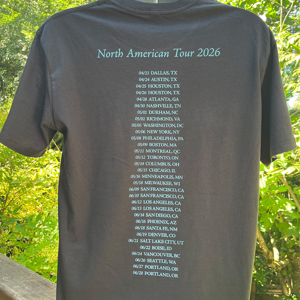 2026 Tour Tee - Coal