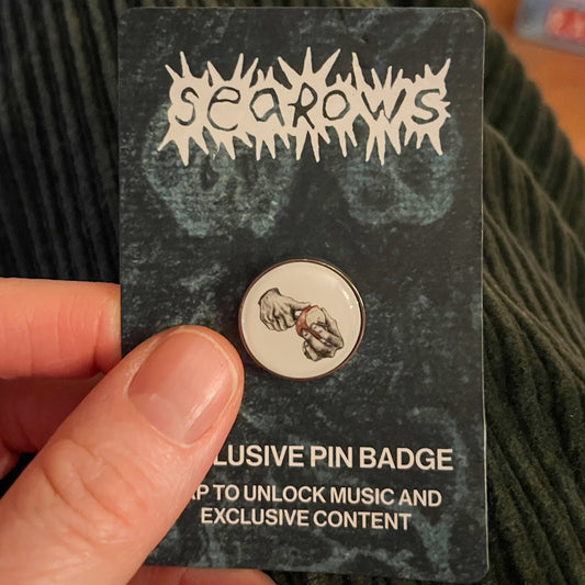 'Death In The Business of Whaling' Pin Badge